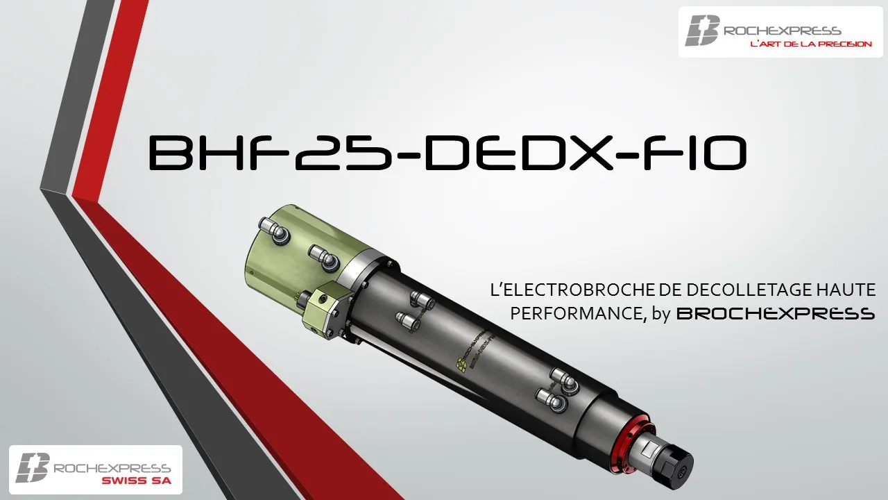 Électrobroche BHF25-DEDX-F10 — Brochexpress
